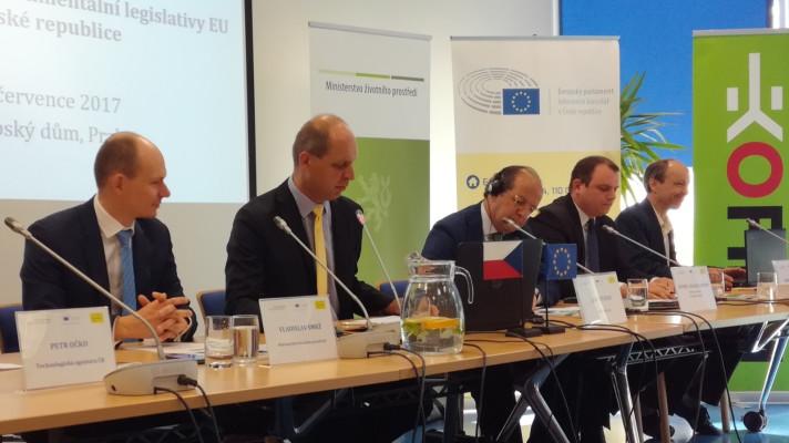 Generální ředitel Calleja z EK představil tzv. country report ČR k provádění evropské legislativy pro životní prostředí