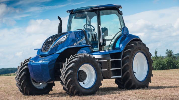 New Holland Agriculture představuje prototyp traktoru poháněného metanem