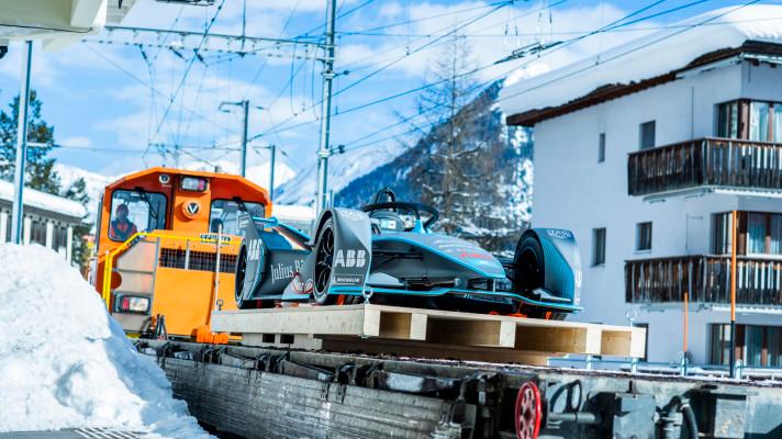 Formule E v Davosu