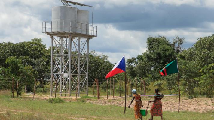 V rámci projektu ČRA na podporu zambijských farmářů se podařilo obnovit také vodní zdroje