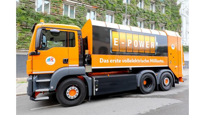 Vídeň nasazuje první plně elektrický popelářský vůz