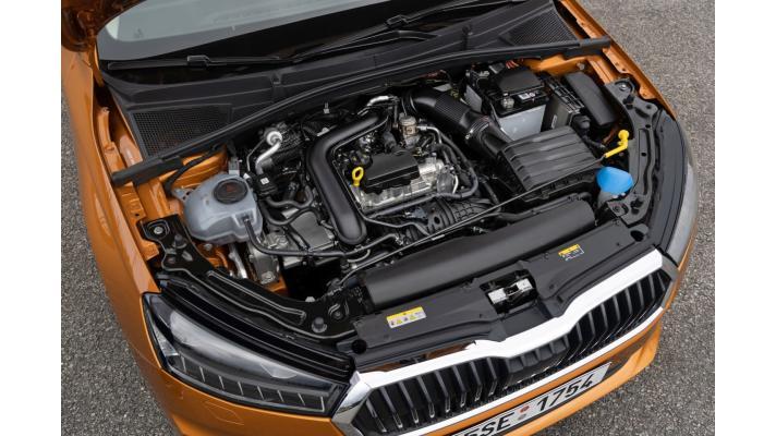 Úsporné motory generace Evo nového vozu ŠKODA FABIA mají nižší spotřebu a umožňují tak delší dojezd