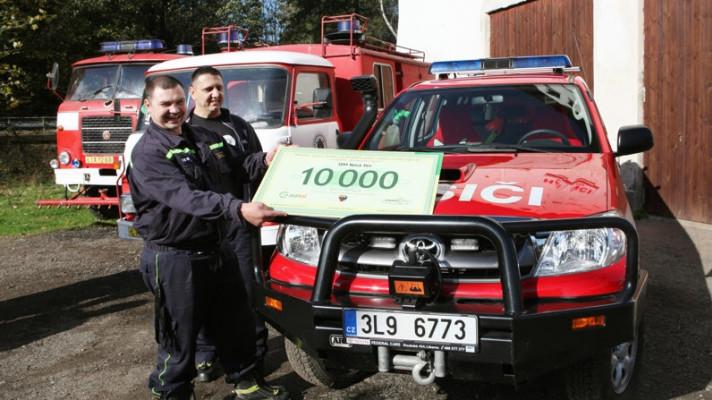 Staré elektro recykluje už 1400 hasičských sborů