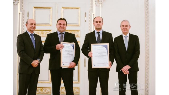 Zástupci českých firem oceněni na Pražském hradě