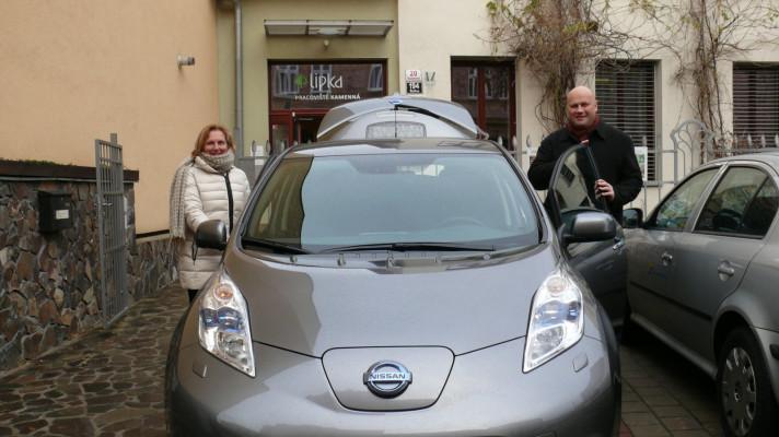 Lipka si pořídila nový elektromobil