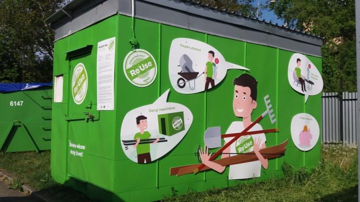 Pro odložení funkčních, ale nepotřebných věcí, Praha zřídí sběrnu