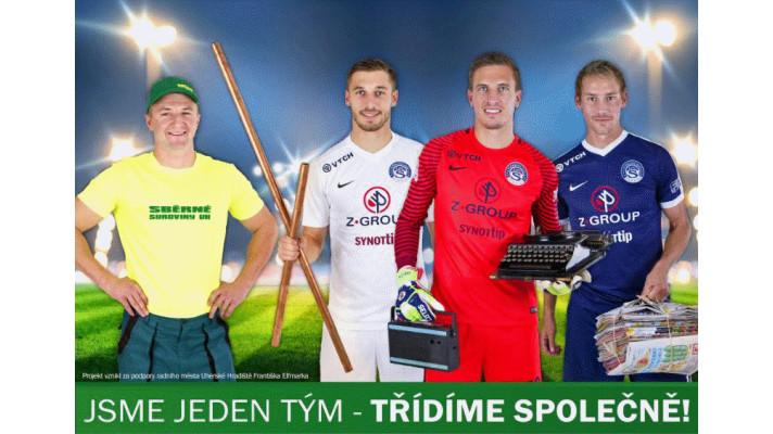 1. FC Slovácko jako první třídí odpad