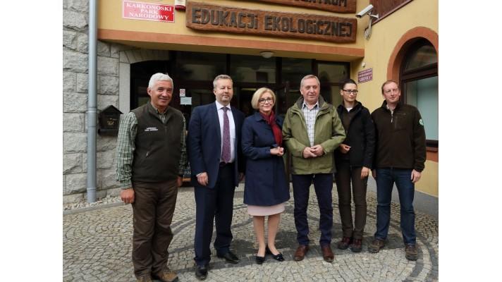 Ministři životního prostředí ČR a Polska se sešli v Krkonoších