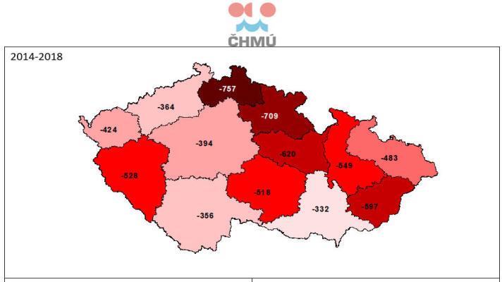 Déšť v posledních pěti letech nestíhá dorovnat odtok v řekách
