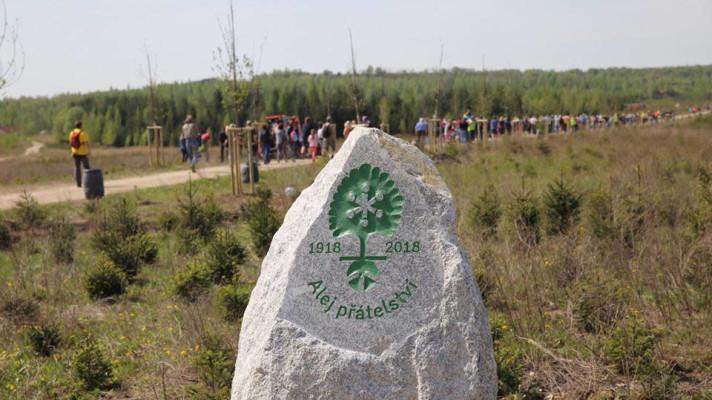 Alejí roku 2018 se stala Alej přátelství na Karlovarsku