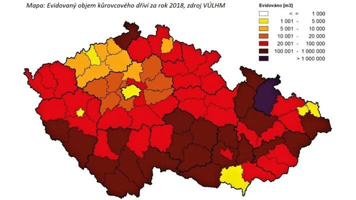 Kůrovcovou kalamitu je nutné zastavit.  Zní z Rakouska, Bavorska i z Vysočiny