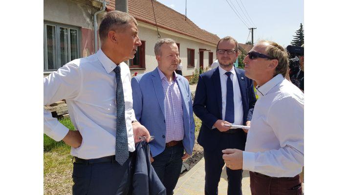 Ministr Brabec: 100 let naši předci odváděli vodu z krajiny, napravujeme hluboké škody