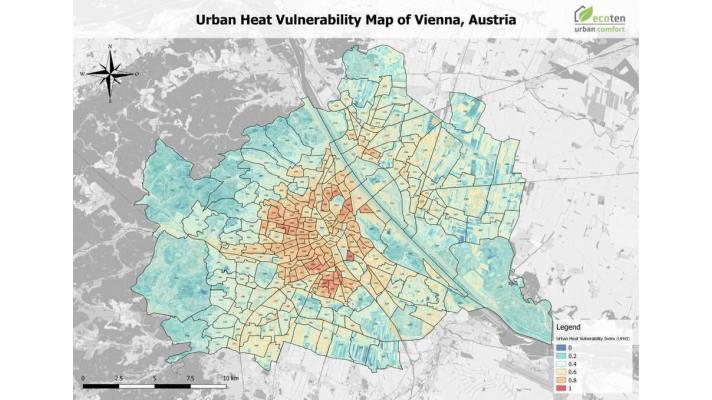 Češi vytvořili teplotní mapu pro Vídeň Češi vytvořili teplotní mapu pro Vídeň