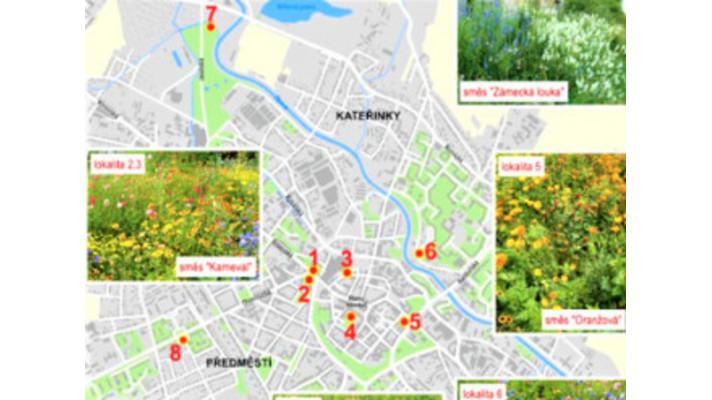 Opava: Mapová aplikace Květnaté louky