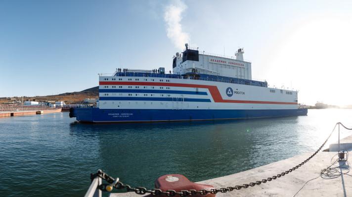 Plovoucí elektrárna Akademik Lomonosov už dodala do sítě 21 GWh elektřiny