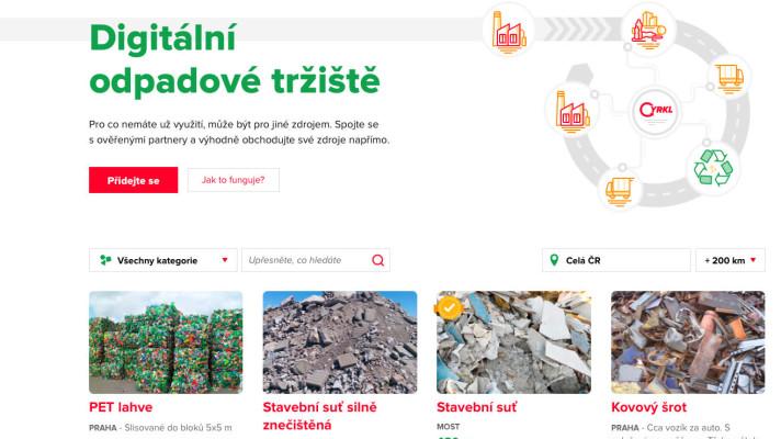 Po úspěšném pilotu startuje plně digitální odpadové tržiště Cyrkl
