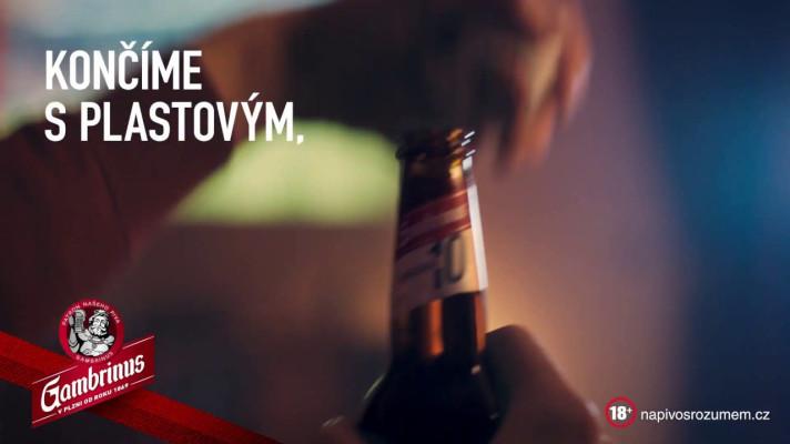 Gambrinus skončil s PET lahvemi. Ušetří 334 tun plastu ročně