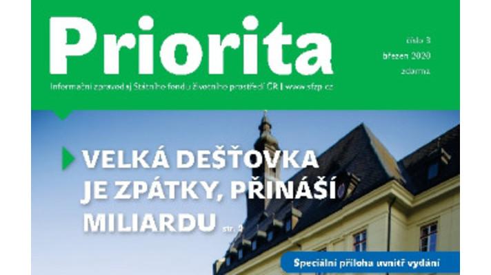 Březnová Priorita patří vodě