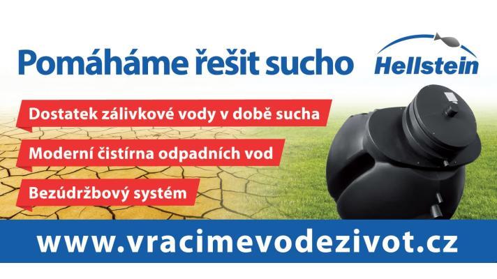 S recyklovanou vodou z čistírny Hellstein sucho zahrádce neublíží