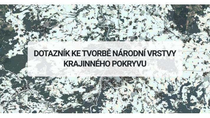 Dotazník k tvorbě národní vrstvy krajinného pokryvu