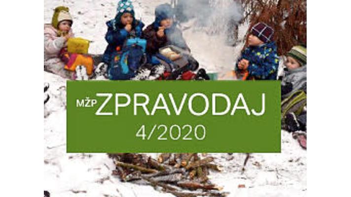Vánoční Zpravodaj MŽP, tentokrát věnovaný dětem a envivzdělávání