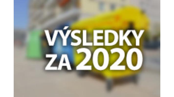 Výsledky zpětného odběru a využití obalových odpadů za rok 2020