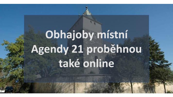 Veřejné obhajoby místní Agendy 21 proběhnou také online