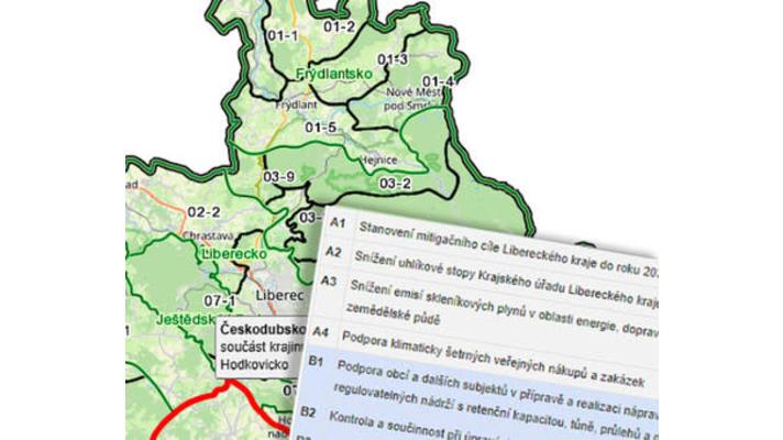 Liberecký kraj: Kraj sleduje uhlíkovou stopu