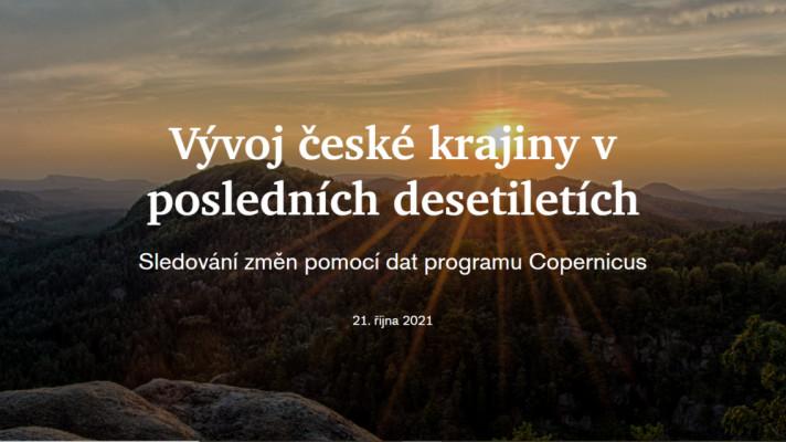 CENIA spustila webovu aplikaci o vývoji české krajiny