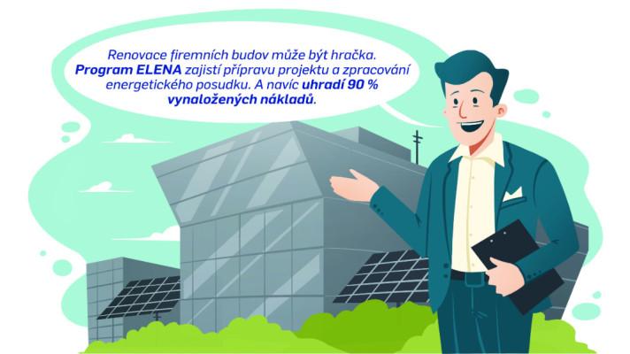 Podnikatelé se hlásí o podporu ELENA. Oceňují bezúročné úvěry a pomoc při přípravě úsporných projektů