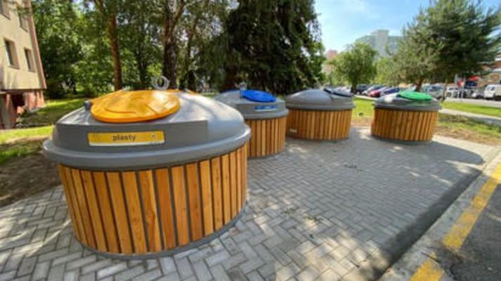 Kroměříž: Nové polopodzemní kontejnery