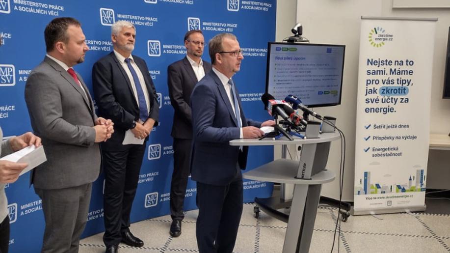 MPSV a MŽP chtějí společně chránit domácnosti před zbytečnými výdaji za vysoké ceny energií