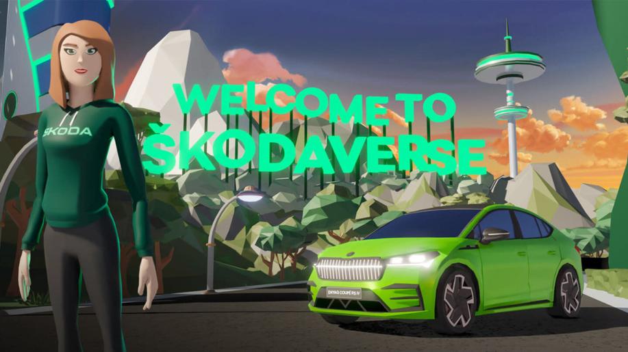 Škoda v metaverzu: pomocí Škodaverse objevuje nové technologie a oslovuje mladší zákazníky