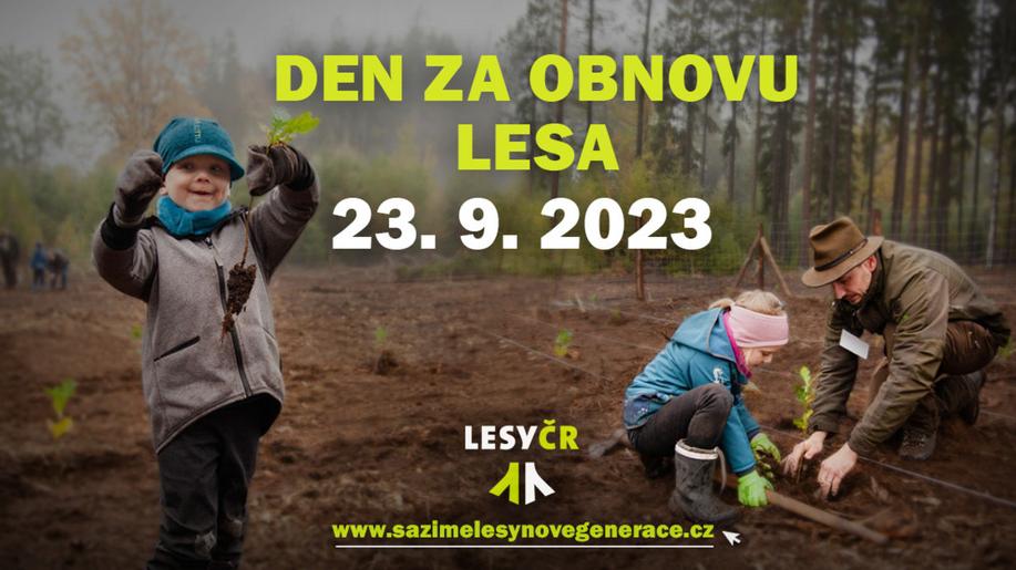 DEN ZA OBNOVU LESA už tuto sobotu na osmi místech v zemi