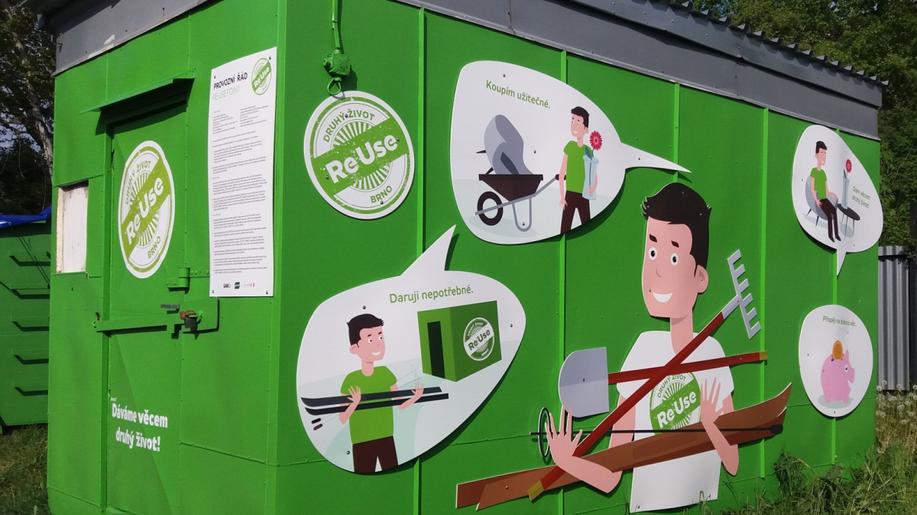 ReUse v Brně slaví sedm let. Výtěžek z projektu zkrášluje Brno