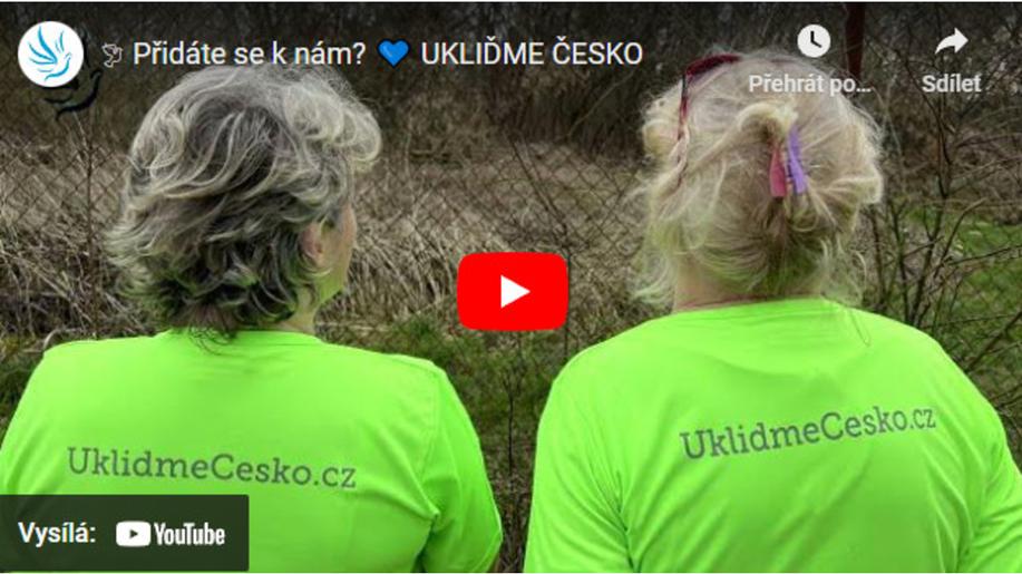Přidáte se k nám? UKLIĎME ČESKO