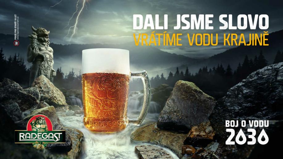 Pivovar Radegast do roku 2030 zadrží v krajině více vody, než sám spotřebuje 