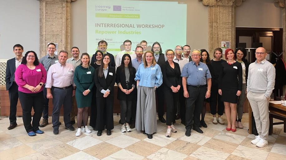 V Praze se uskutečnilo úvodní setkání projektu Interreg Europe Repower Industries 