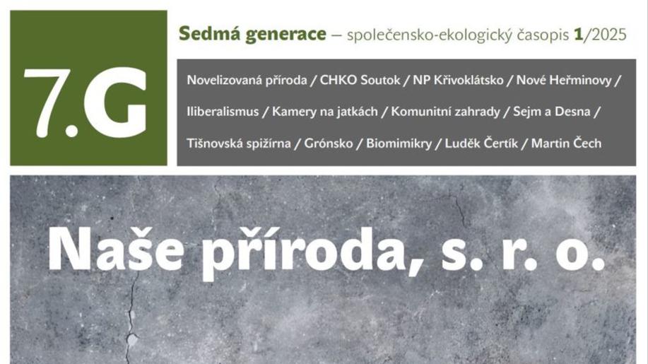 Sedmá generace 1/2025: Naše příroda, s. r. o.