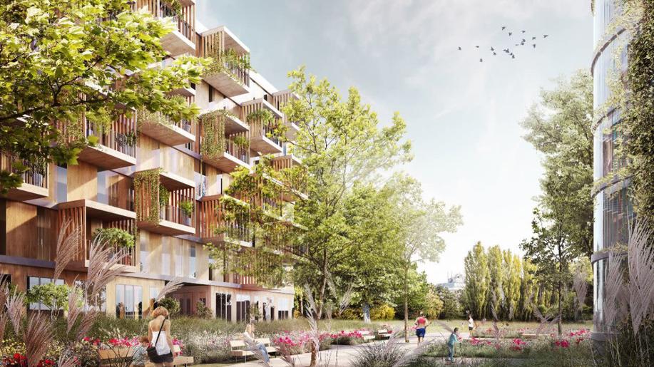 Parky místo parkovišť: Vídeň postaví 3 500 bytů mezi biotopy