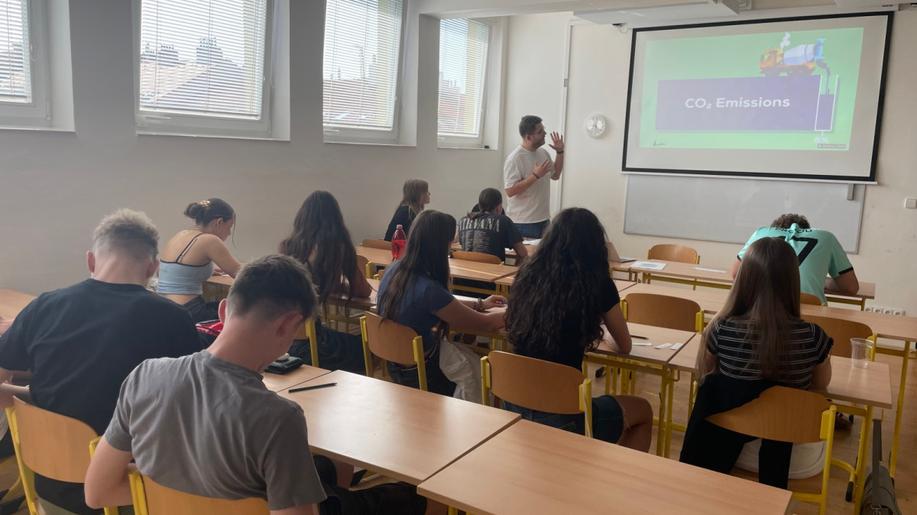 Nová výuková metodika projektu EFG Educa přináší středoškolákům hlubší porozumění klimatické změně