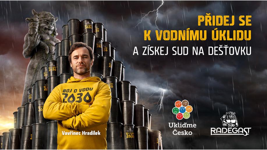Ukliďme Česko a Radegast: 2030 sudů na dešťovku pro aktivní dobrovolníky