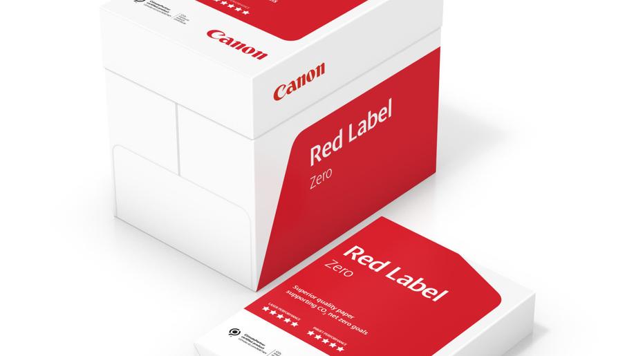 Canon uvádí řadu papírů Red Label Zero pro tisk ve špičkové kvalitě