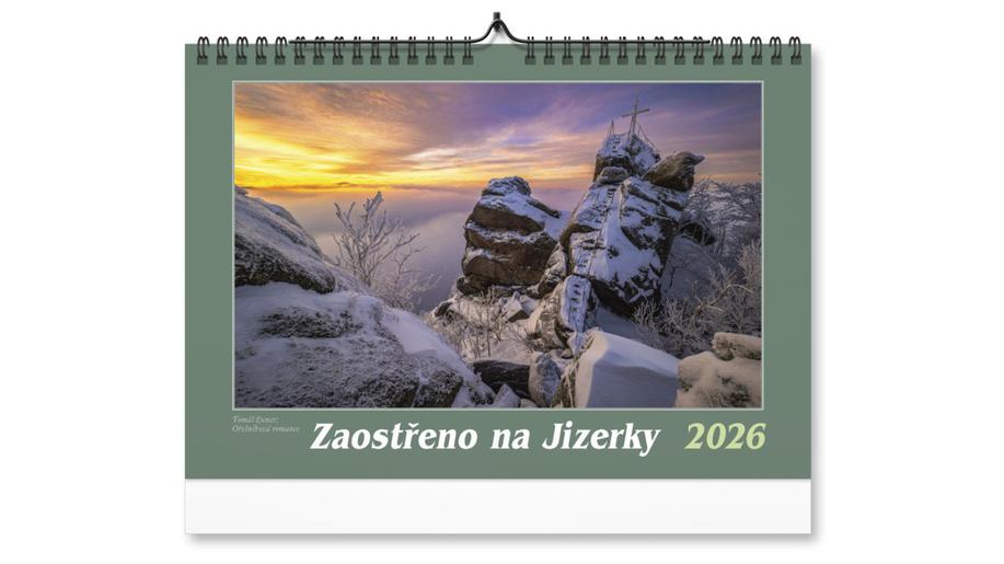 Na vernisáži představili benefiční kalendář Zaostřeno na Jizerky 2026