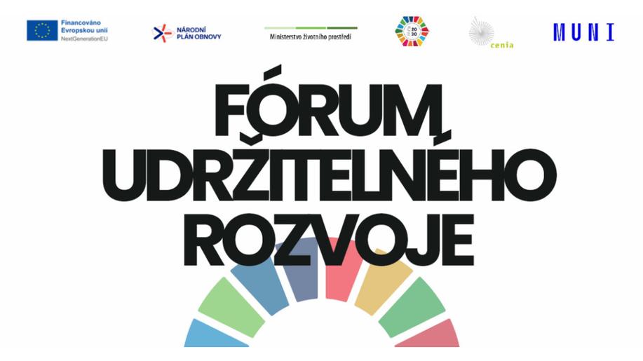 CENIA se účastní Fóra udržitelného rozvoje