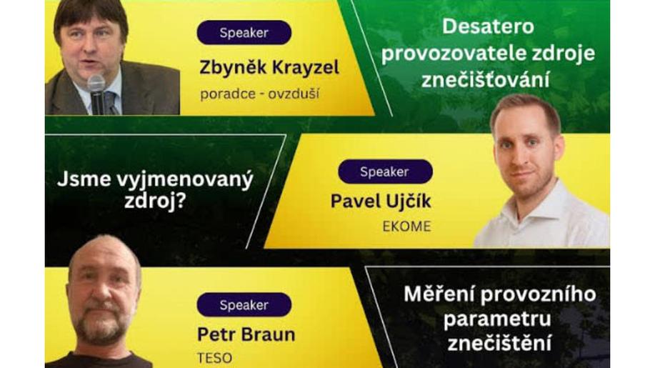 Ochrana ovzduší - první panel hlavního dne konference PPE 2025
