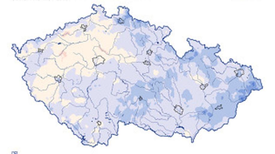 Počasí, voda a ovzduší v ČR, Klimatologické hodnocení v krajích ČR, Říjen 2025