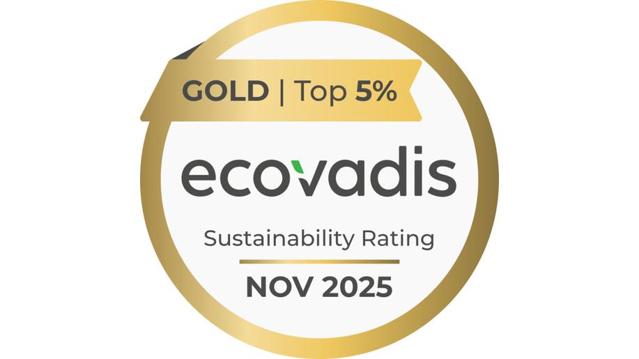 ASEKOL byl oceněn zlatou medailí v hodnocení udržitelnosti EcoVadis a řadí se tak mezi top 5 % hodnocených společností na světě!