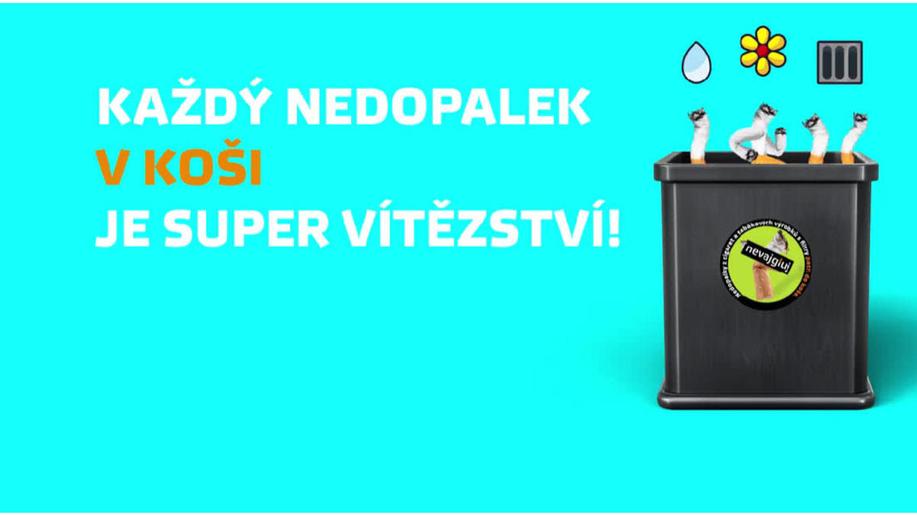 NEDOPALKY PATŘÍ DO KOŠE
