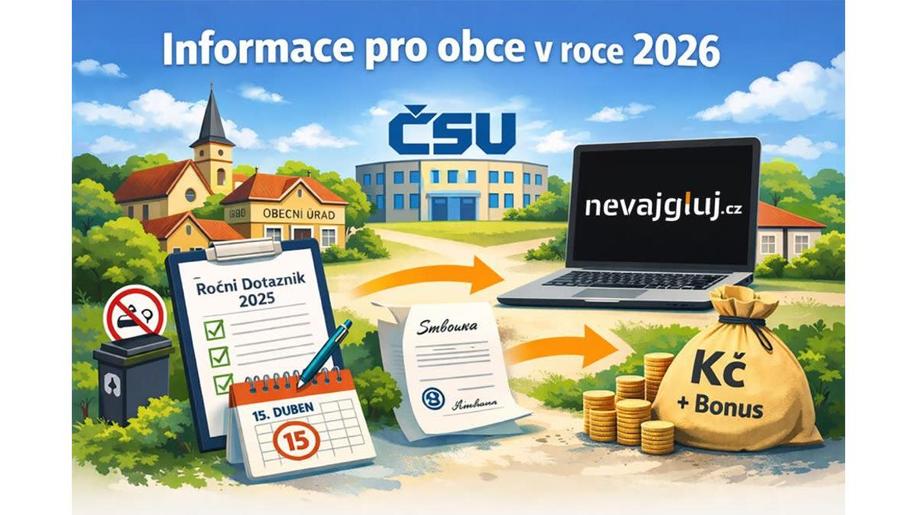 NEVAJGLUJ - Informace pro obce v roce 2026